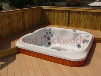 Complete Deck and Hot Tub Packages 